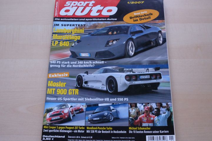 Deckblatt Sport Auto (01/2007)